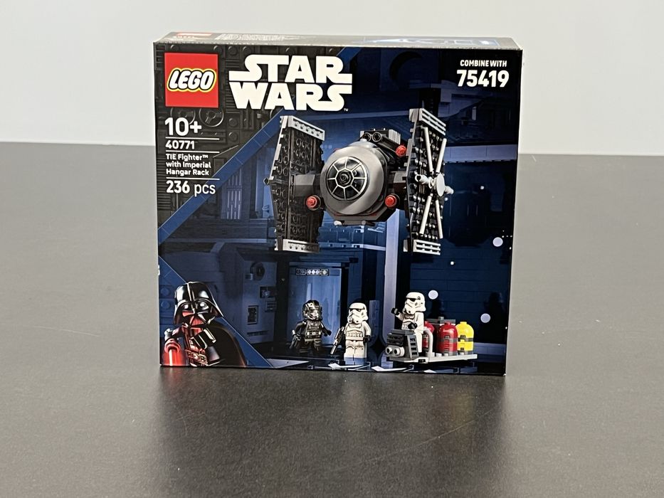 LEGO 40771 Star Wars Myśliwiec TIE ze stanowiskiem w imperialnym hangarze | nowy | wysyłka OLX