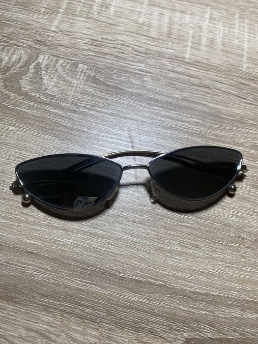 Окуляри котяче око срібні