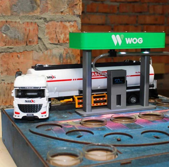 Автоматичний наливатор Комбайнер на 7 чарок автобармен наливайка МАН