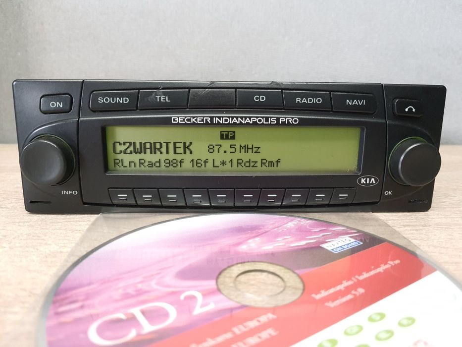 Radio samochodowe KIA Becker INDIANAPILIS PRO BE7959 CD MP3 Mercedes