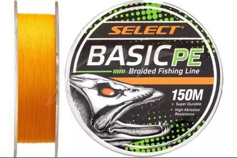 Шнур рыболовный Select Basic PE 100м, 150м/ Select Sprint PE