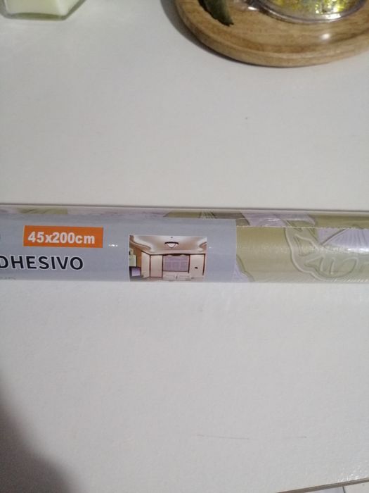 Rolo adesivo tons bege
