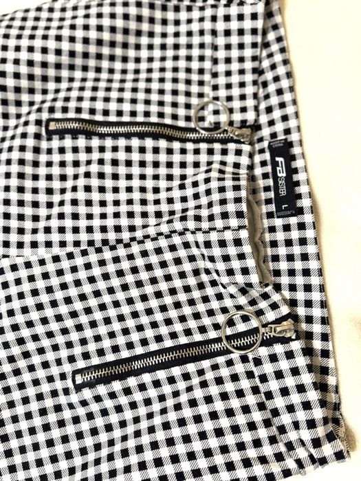 Штани у клітинку / брюки обьягуючі/ еластичні штани / клетчатые штаны