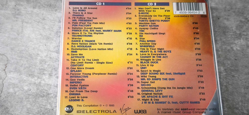 Płyta CD  zestaw Dance Max,  90 32 top mix , Boney M - the best of