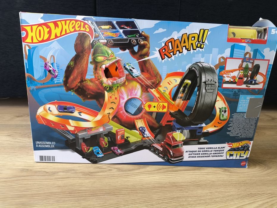 Pista Hot Wheels City Gorila Tóxico