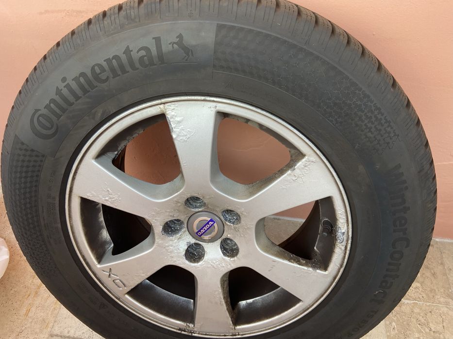 Jantes originais Volvo XC60 + pneus Continental Novos (Winter) x4