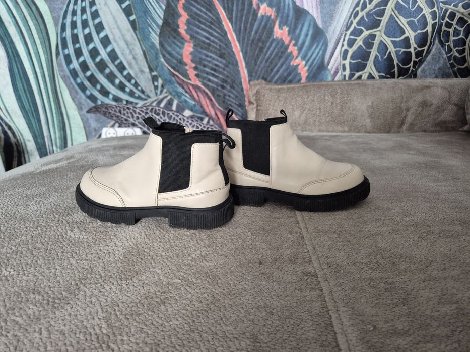 Buciki dla dziewczynki stylowe Zara r. 28