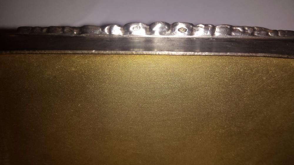 wizytownik ze srebra, antyk