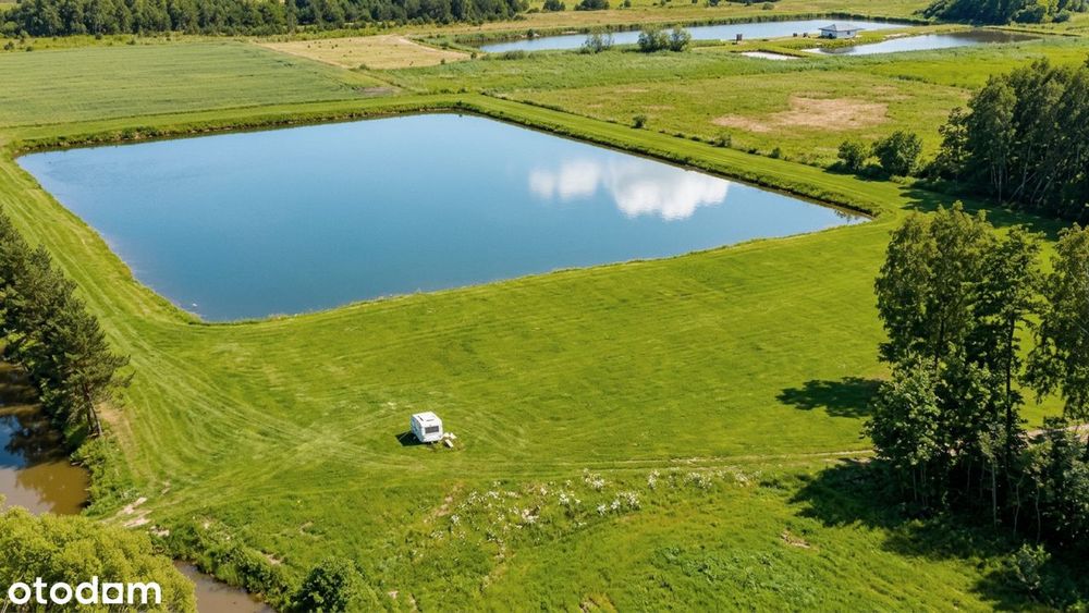Działka 2,2 Ha Z Pryw. Stawem 1,14 Ha + Wz I Prąd W Trakcie | Roztocze