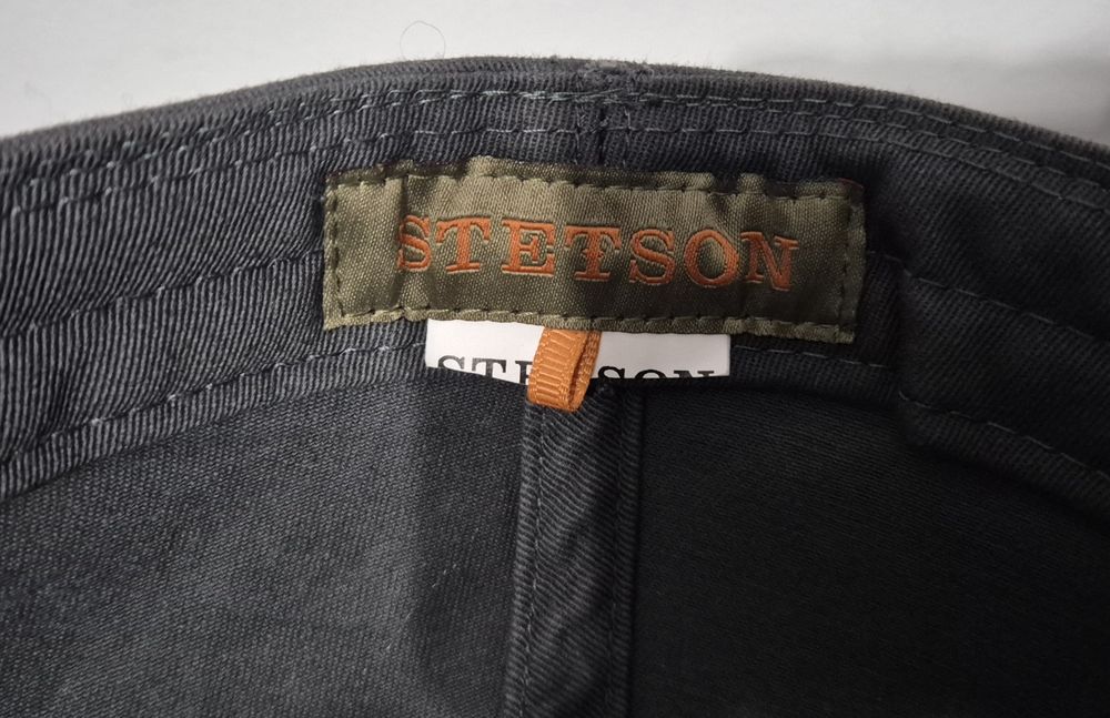 STETSON roz. 59 L bawełniany kaszkiet premium