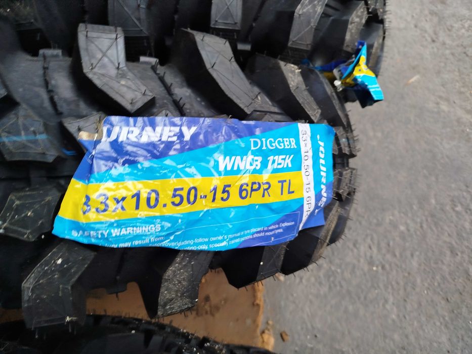 Шини 33x10.5-15 [265/85-15] LT 	Journey	Digger 6PR | нові всесезон 4шт