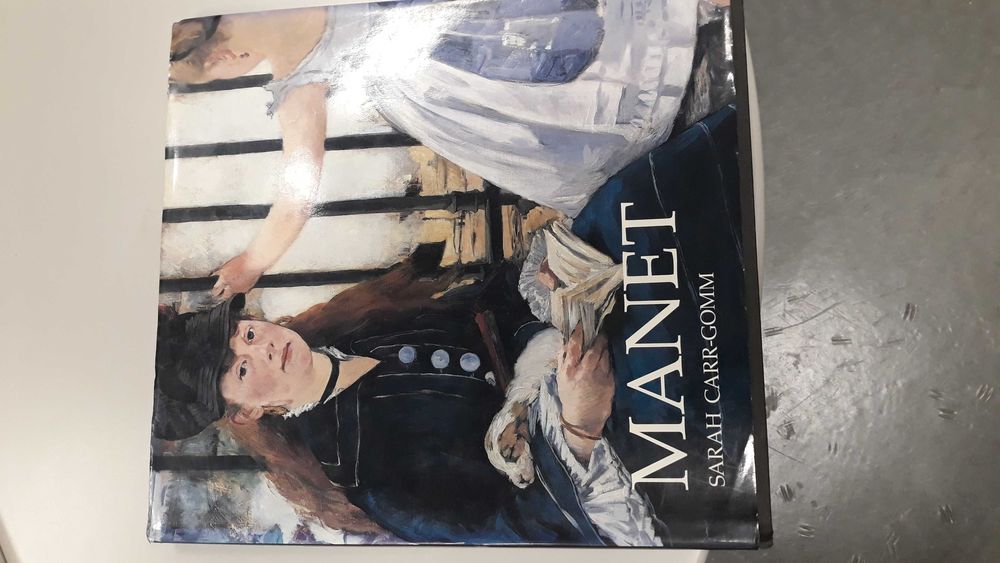 LIvro sobre Manet, de Sarah Carr-Gomm