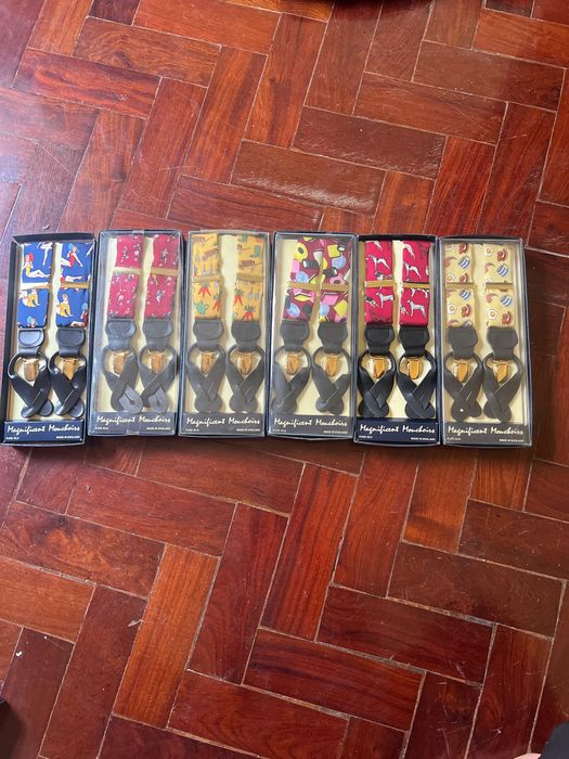 50 suspensorios novos variados