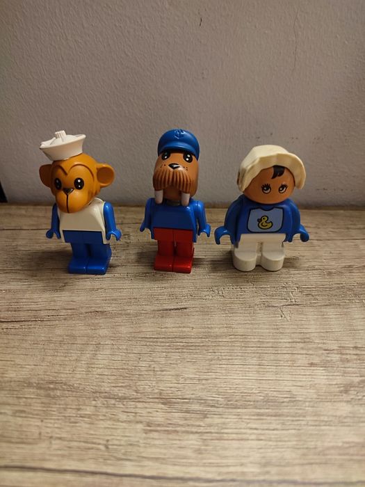 3 figurki LEGO Fabuland z lat 80