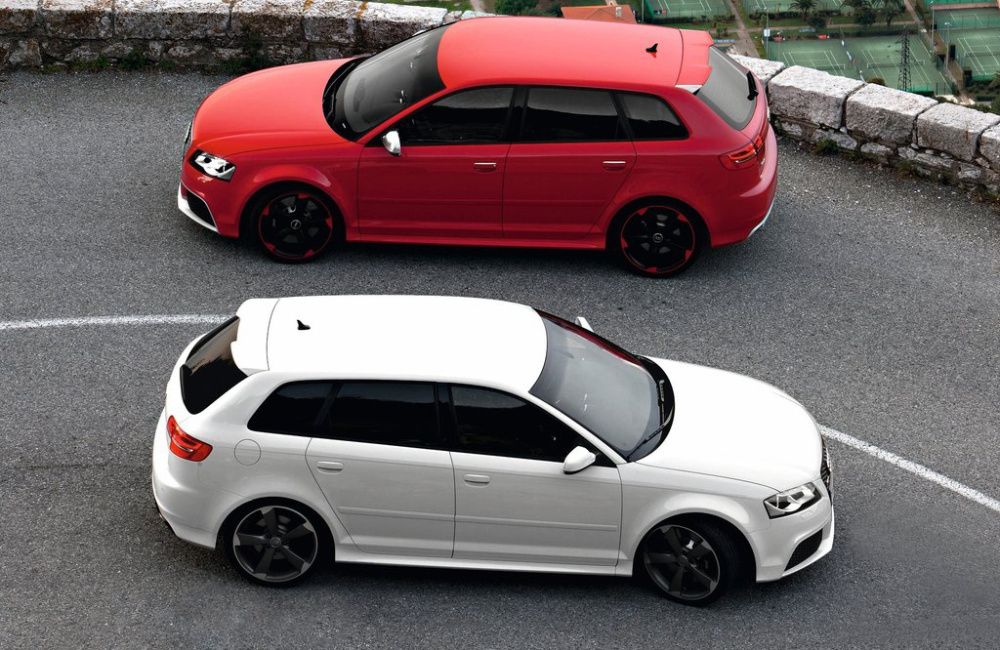 Audi A3 8P RS3 Spoiler Spojler Daszek