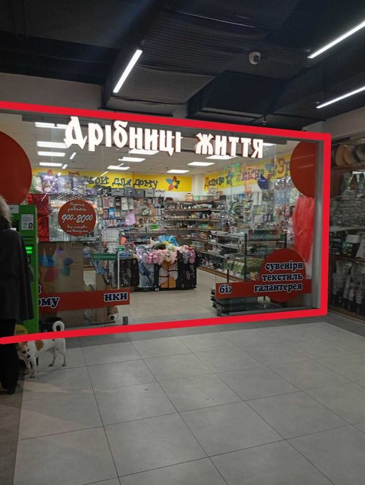 Здається приміщення 36м2 м. Кривий Ріг, ТЦ "ТЕРРА" (17-ий квартал)
