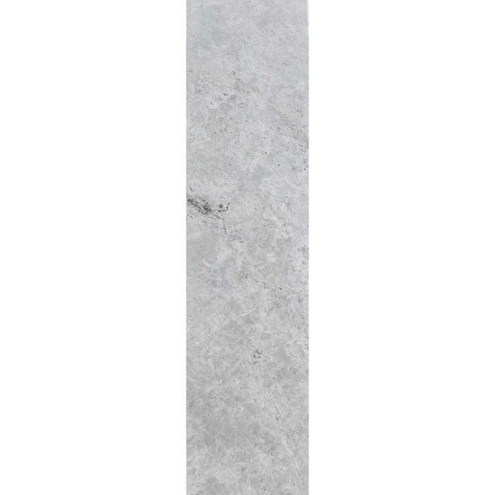 Stopień marmurowy Tundra Grey szlifowany z bullnose 135x33x3 cm