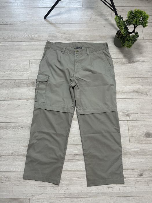 Штани cargo Jack Wolfskin трансформери трекінгові outdoor штани gorpcore