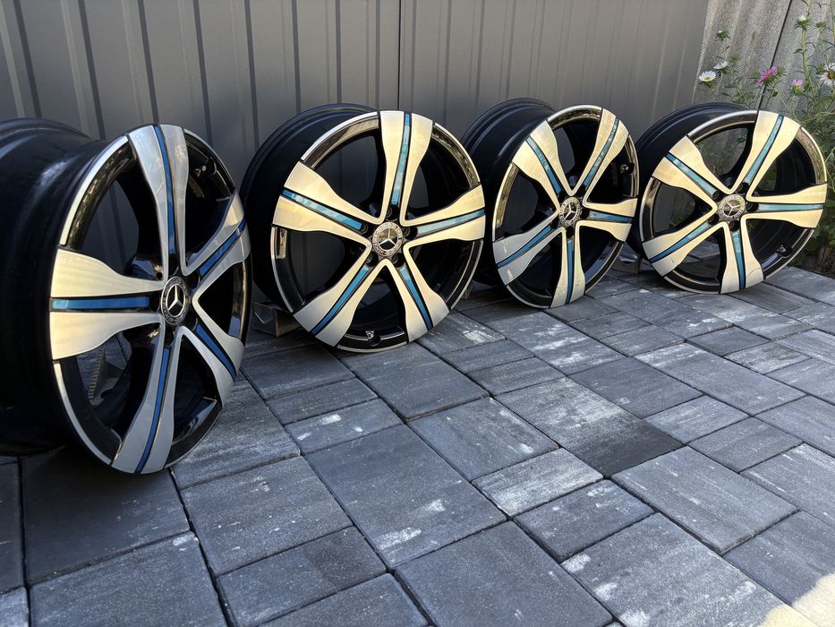 Комплект дисків оригінал Mercedes R19 B-Class C-Class E-Class S-Class CLA CLE GLA GLB GLC EQE EQS EQA EQB EQV V-Class Vito 5/112 5x112