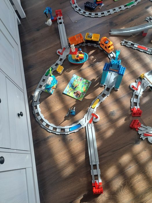 Lego duplo pociąg towarowy 10875