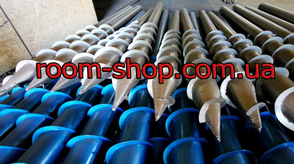 Сваї, палі, геошуруп, монтаж, монтаж, винтовые сваи, виробнитцо