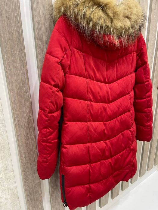 Пуховик теплый, не промокает