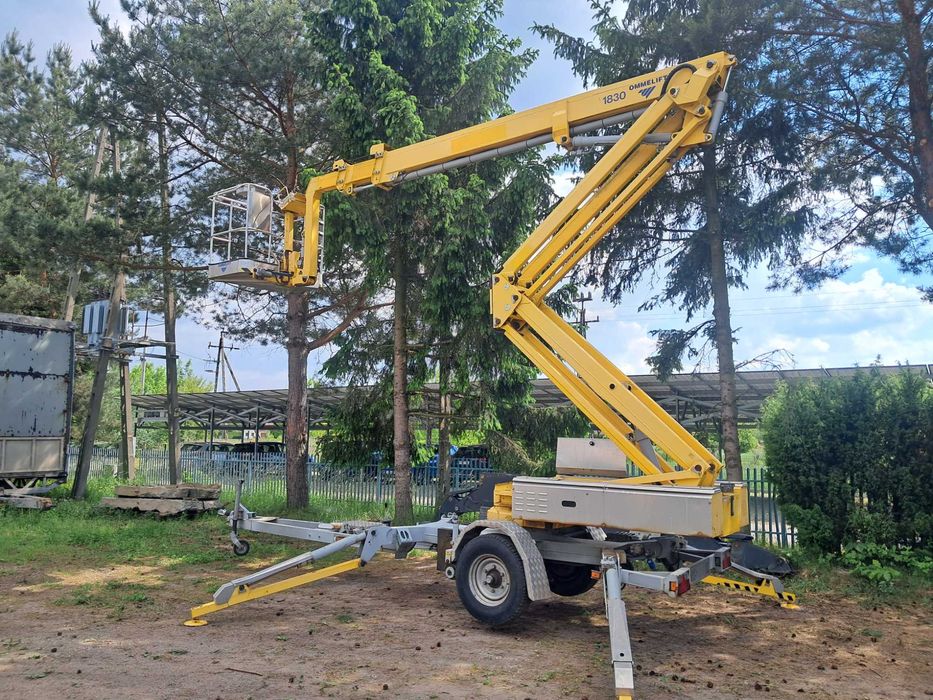 podnośnik koszowy przyczepa OMME 1830EX , 2015r ( niftylift , genie )