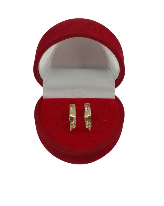 Delikatne Złote KOLCZYKI 585 2.08G