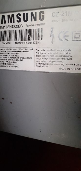 Televisao  marca Samsung  usado