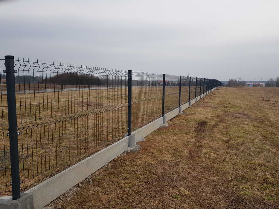 PROMOCJA Ogrodzenie panelowe 133cm 4mm podmurówka Komplet 62zł/mb