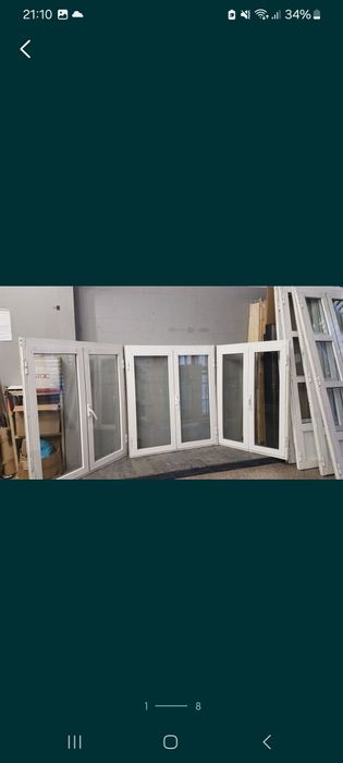 Janelas usadas de alumínio
