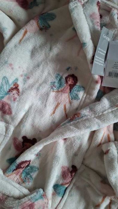 Szlafrok George 6-7 lat / 116-122cm wróżki