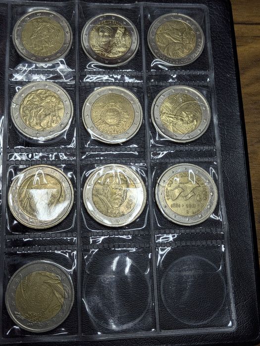 139 Moedas 2€ comemorativas