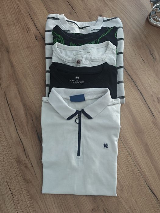 Zestaw ubrań chłopięcych r. 140 – Reserved, H&M, Coccodrillo + gratis