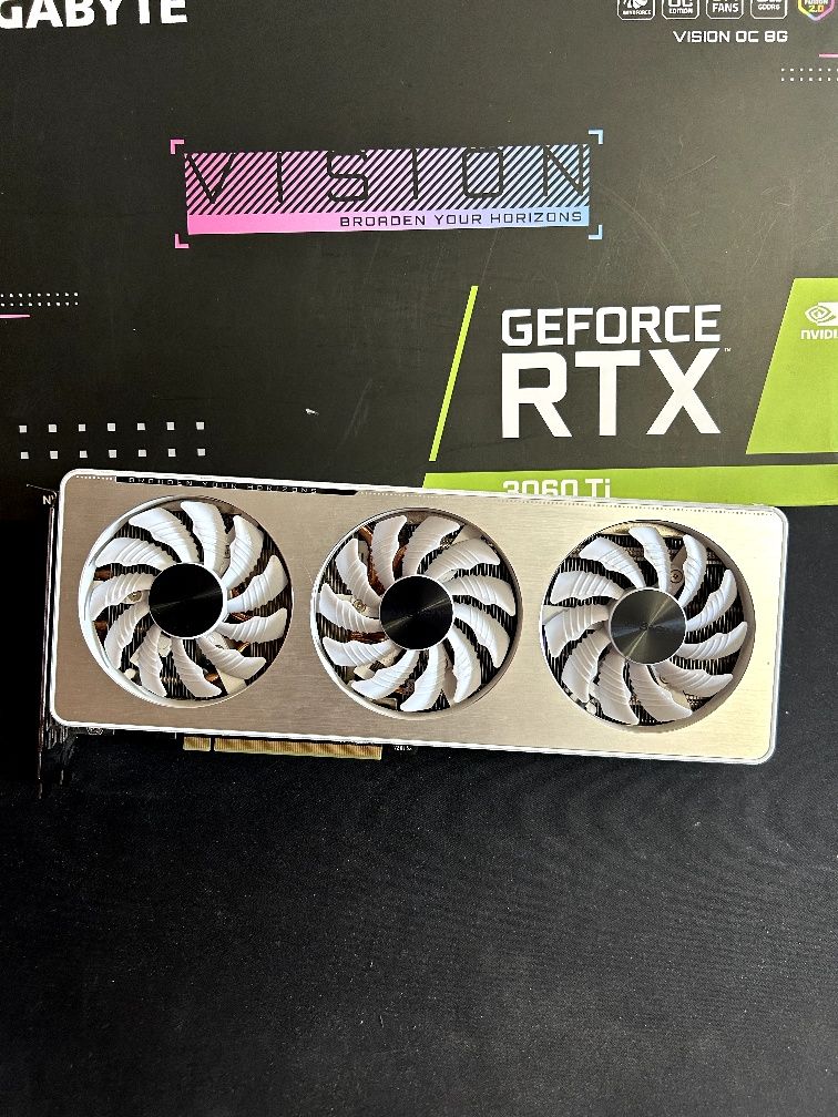 Видеокарта RTX 3060Ti Gigabyte Vision 8GB 3060 Ti: 9 100 грн ...