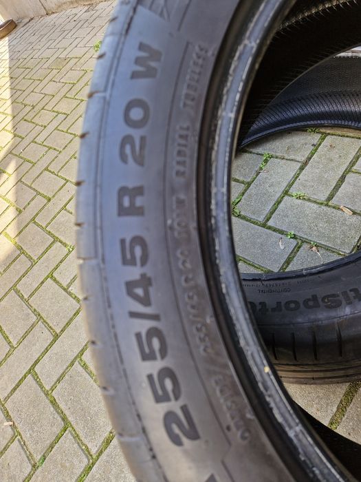 2 Opony letnie Continental Sportcontact5 255/45 R20