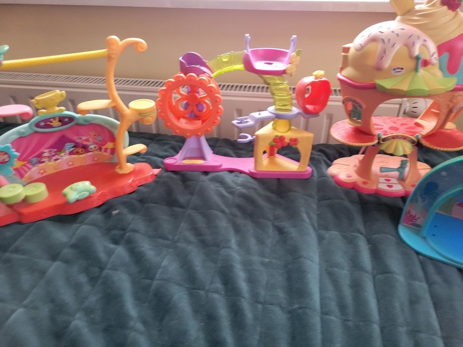 Domki, Little shop, lol, LPS, cyrk, zamek, lody