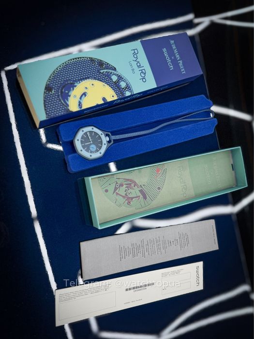 Механічний годинник Audemars Piguet × Swatch Royal Pop Lan Ba