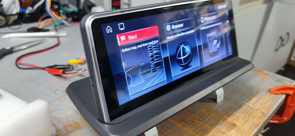 Radio Android para BMW E81 E82 E87 E88 CCC - Novo Garantia