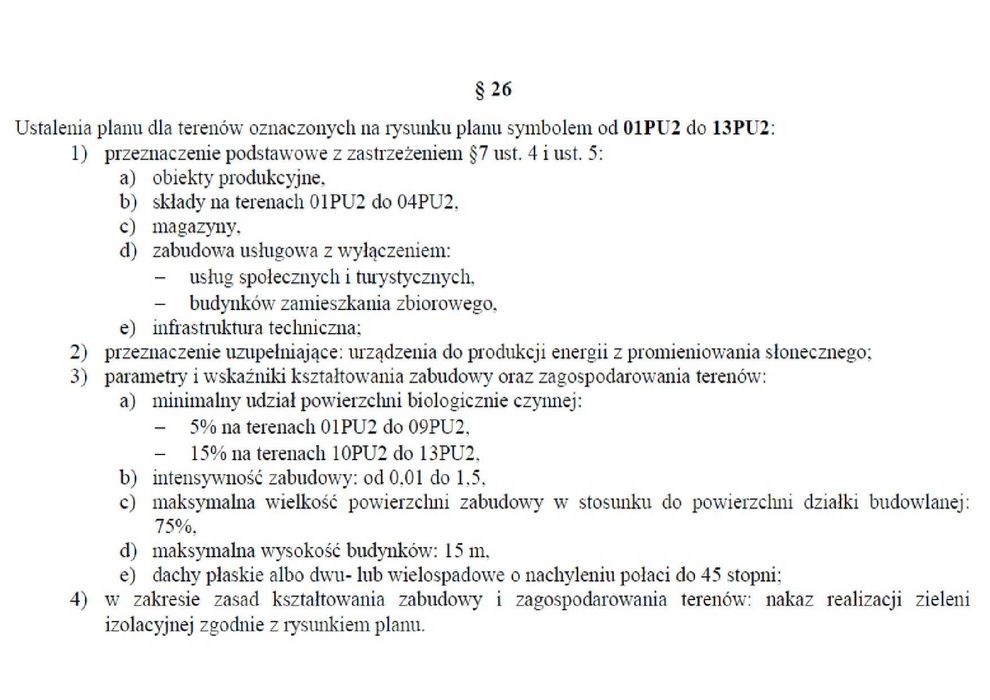 DO NEGOCJACJI_131 zł/m²_PRODUKCYJNO-USŁUGOWA_0.70 ha(S52 Bielsko - B.)