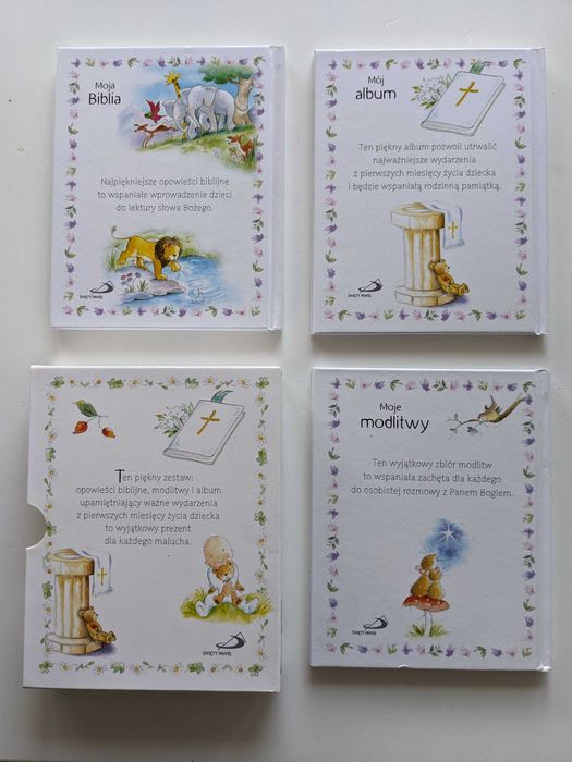 Zestaw książeczek na chrzest Dla malucha. Moja Biblia, album, modlitwy