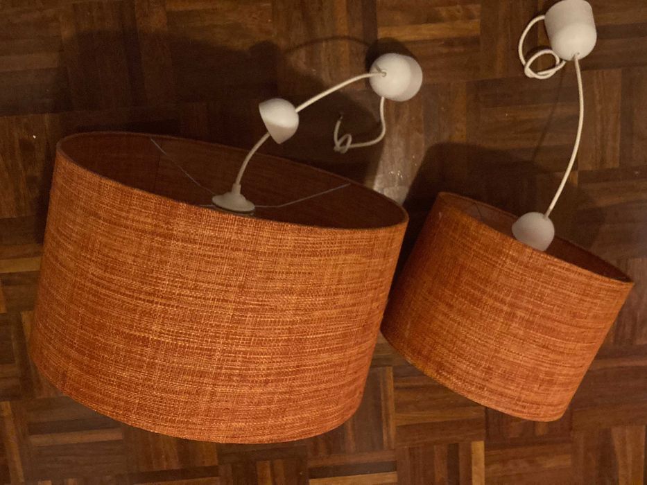 Conjunto de 4 candeeiros