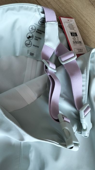 Spodnie przeciwdeszczowe 98 Cool Club Smyk 92 wodoodporne 104