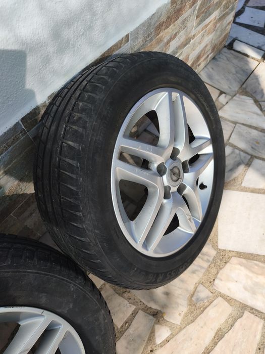 2 jantes com pneus astra h 205/55/r16