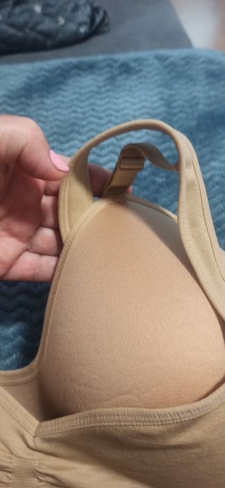 Stanik top bez szwowy 44 DD/DDD