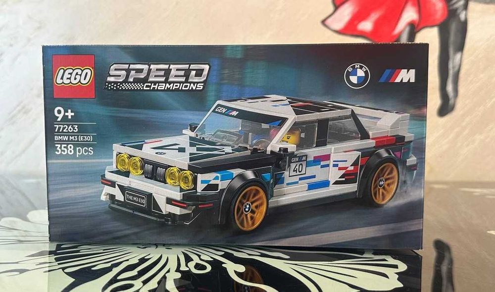 Конструктор LEGO Speed Champions 77263 BMW M3 (E30)
