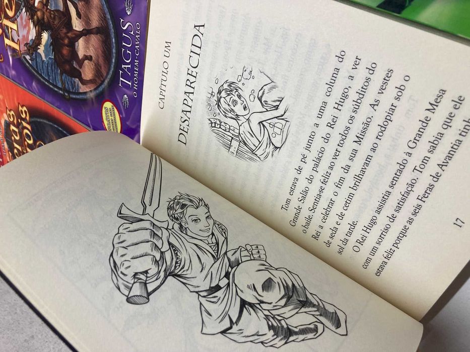 6 Livros - Feras & Heróis (ctt registado incluido)