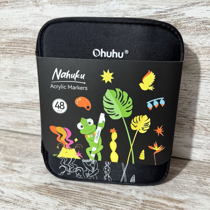 Ohuhu Nahuku Marcadores Acrílicos Pack 48  Novos