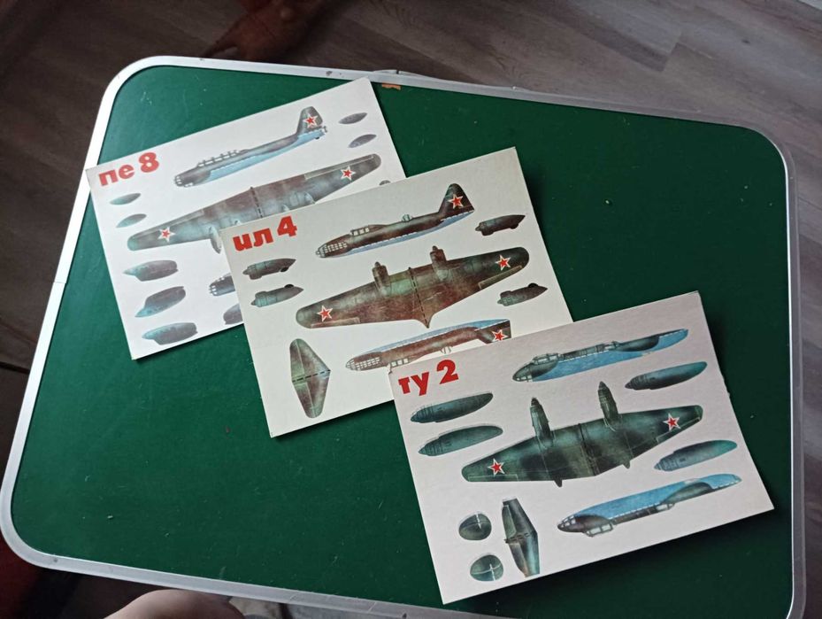 Набор картонных макетов самолётов CCCР