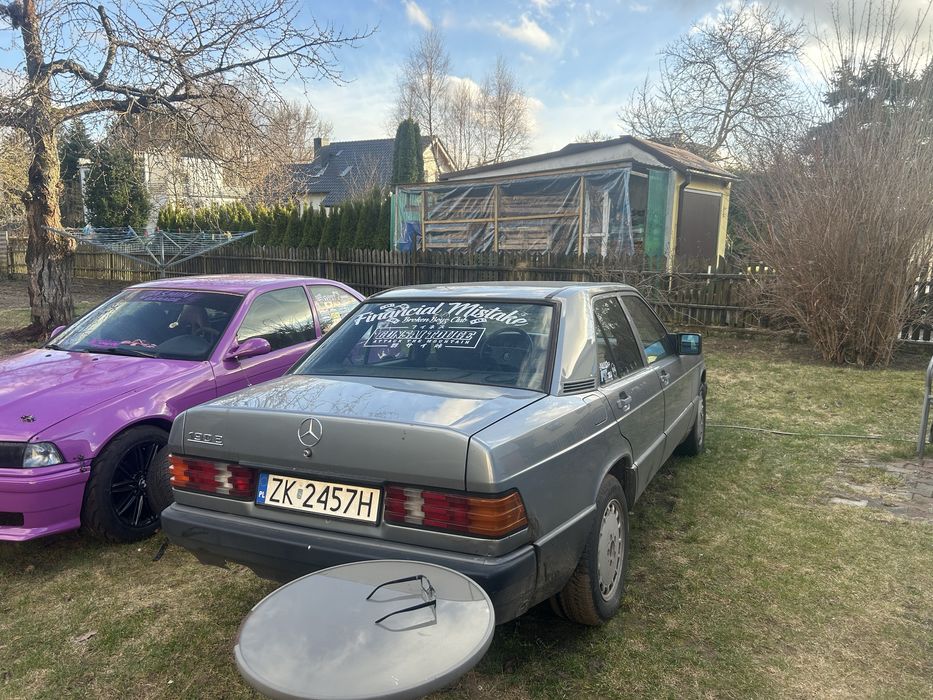 Mercedes benz w201 190e 2.0 benzyna 1989r.